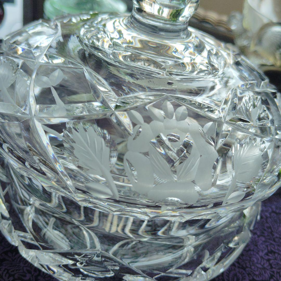 お値下げ　ビンテージ　　ドレスデンの美しいキャンディーポット　新品