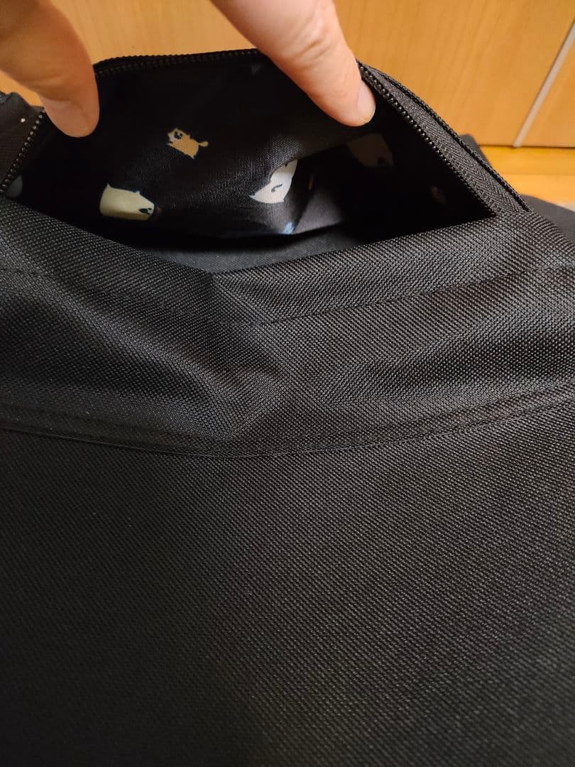 お文具といっしょ リュック　バッグ　カバン　黒