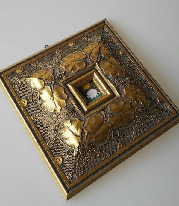 Hiro額２点「ピンクのこぶた」「晴れた日」