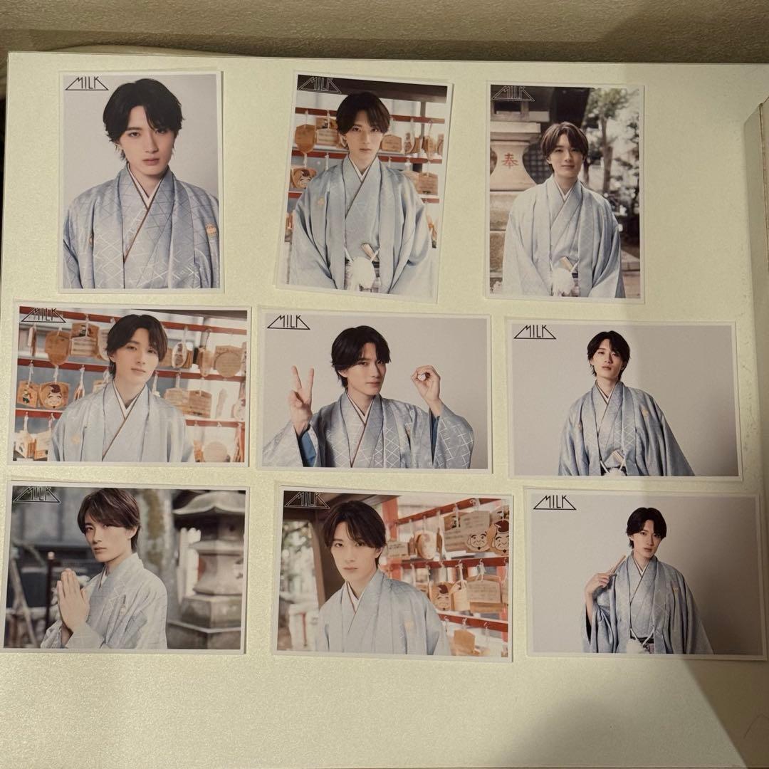 M!LK 山中柔太朗 20歳生誕生写真 20枚セット