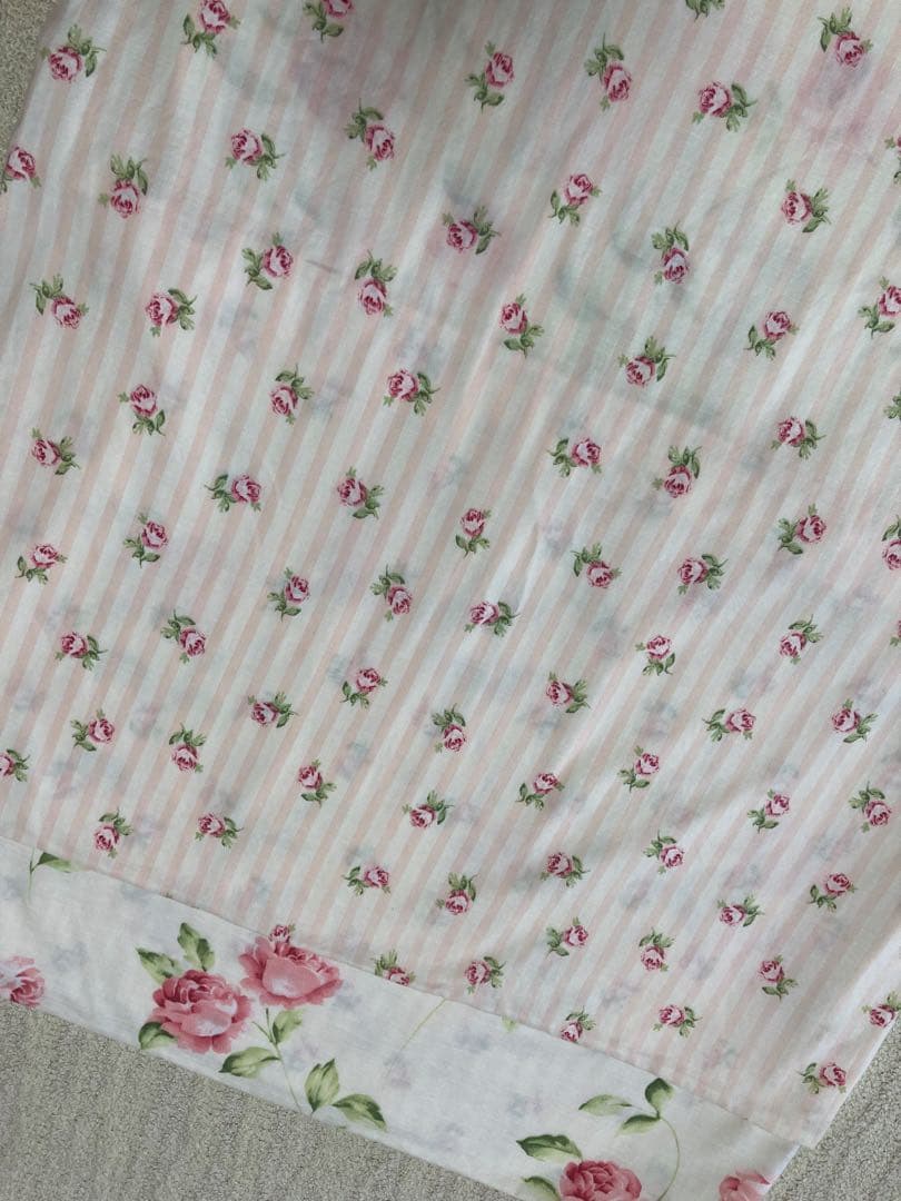 ローラアシュレイ　掛け布団カバー　ヘーゼルウッド　チョークピンク　ベッドカバー