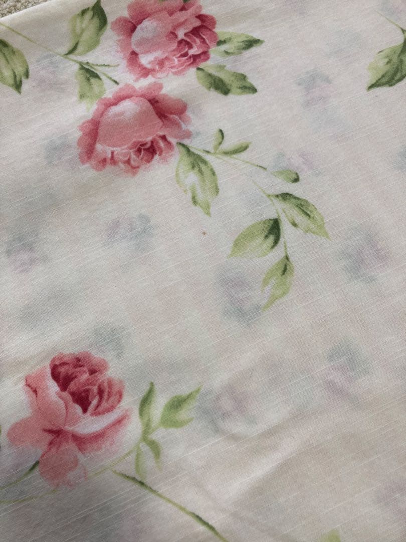 ローラアシュレイ　掛け布団カバー　ヘーゼルウッド　チョークピンク　ベッドカバー