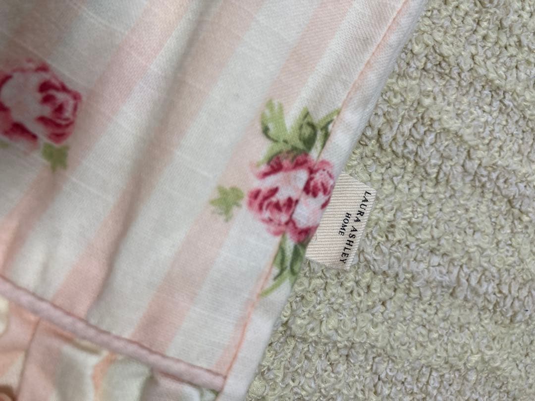 ローラアシュレイ　掛け布団カバー　ヘーゼルウッド　チョークピンク　ベッドカバー