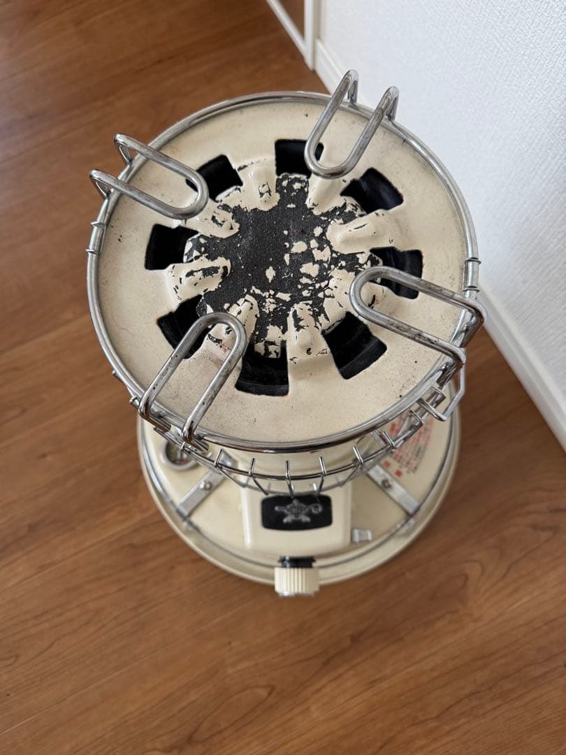 アラジン　石油ストーブ　ブルーフレームクッカー　ホワイト　並品