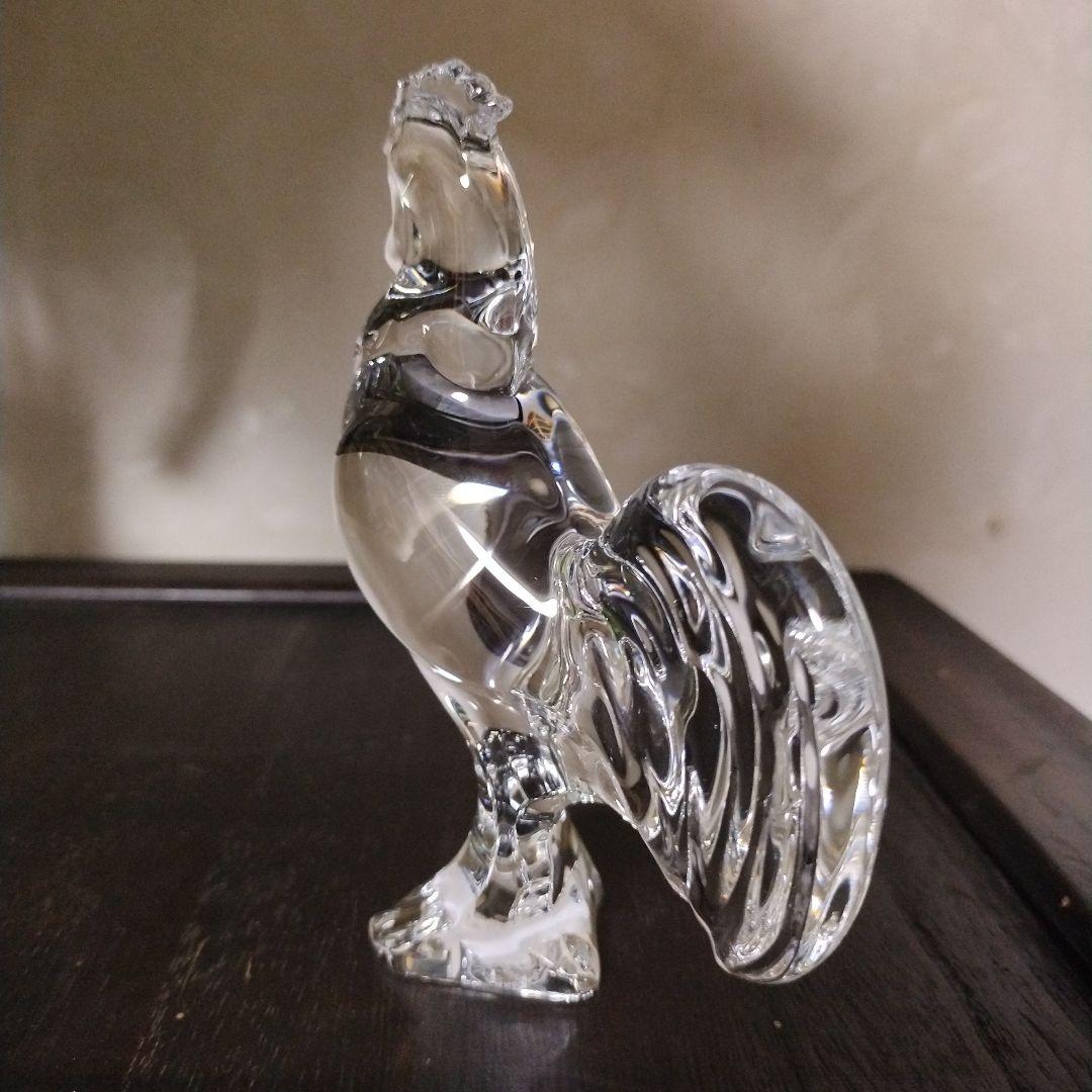 バカラ　フィギュリン　鶏　酉　干支