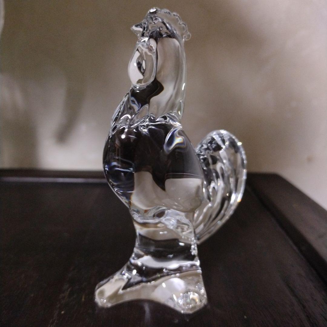 バカラ　フィギュリン　鶏　酉　干支