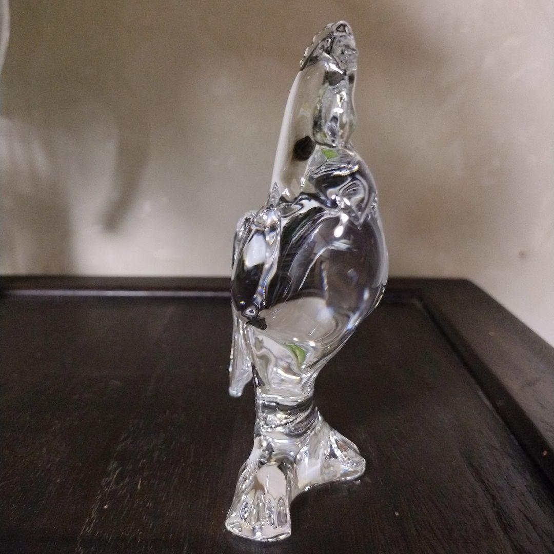 バカラ　フィギュリン　鶏　酉　干支