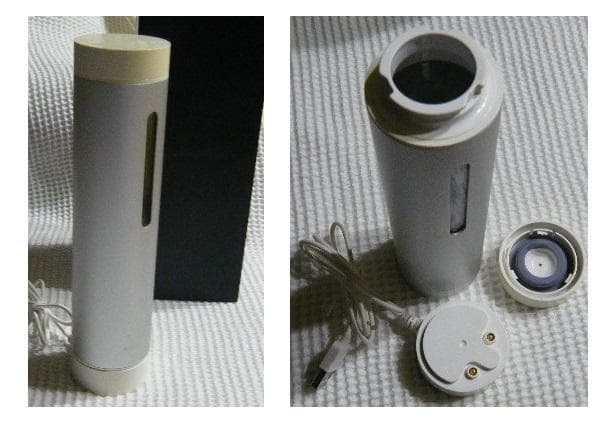 cado 水素水生成器 (AQUANODE)水素水ハンディボトル シルバー