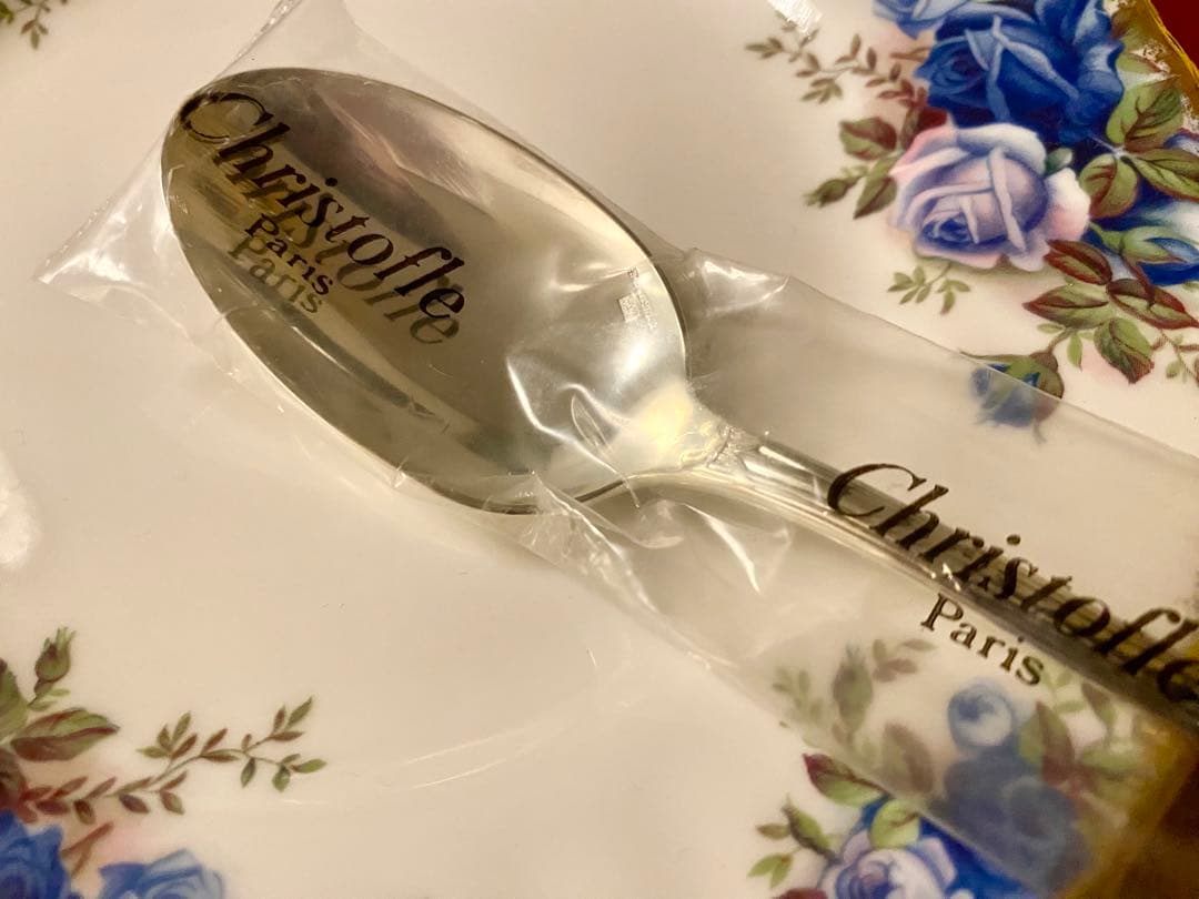 【専用商品☆未開封新品☆】クリストフル リュバン ティースプーン ペアセット