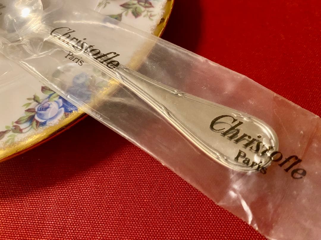 【専用商品☆未開封新品☆】クリストフル リュバン ティースプーン ペアセット
