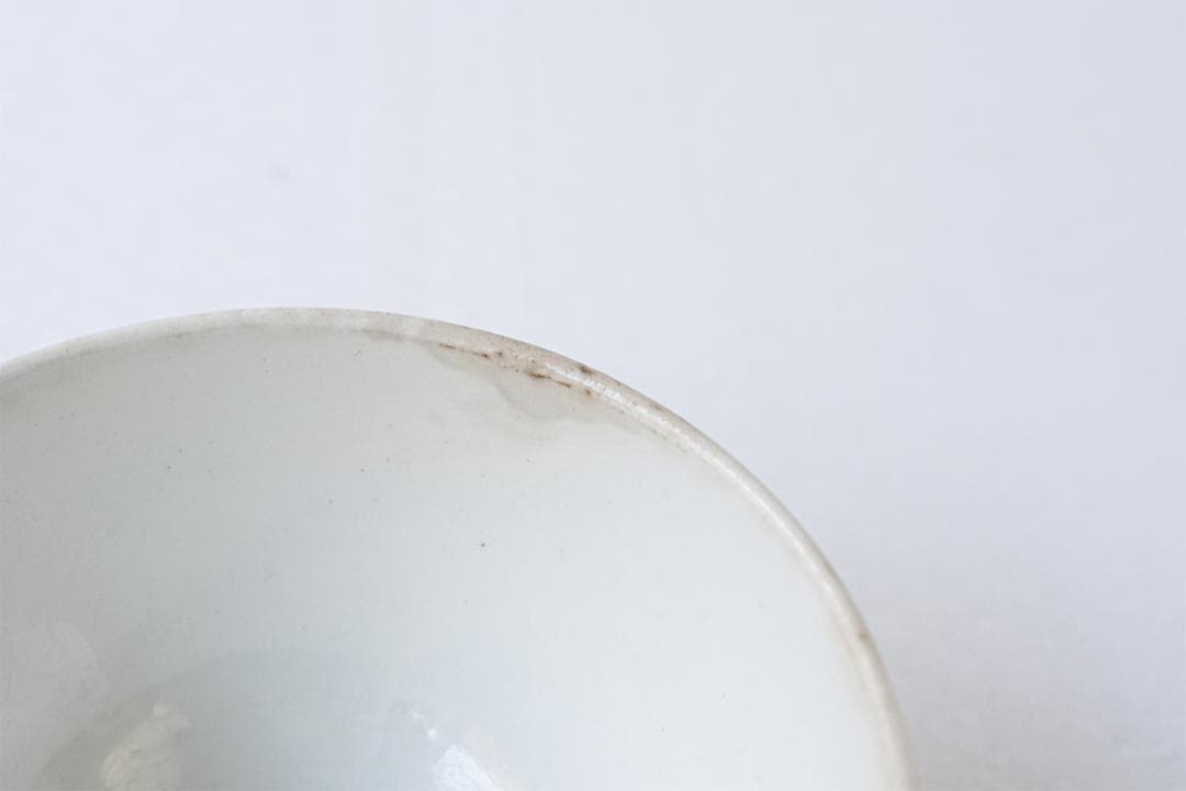 フランスアンティーク　19世紀　小花　レリーフ　ボウル　10.4cm