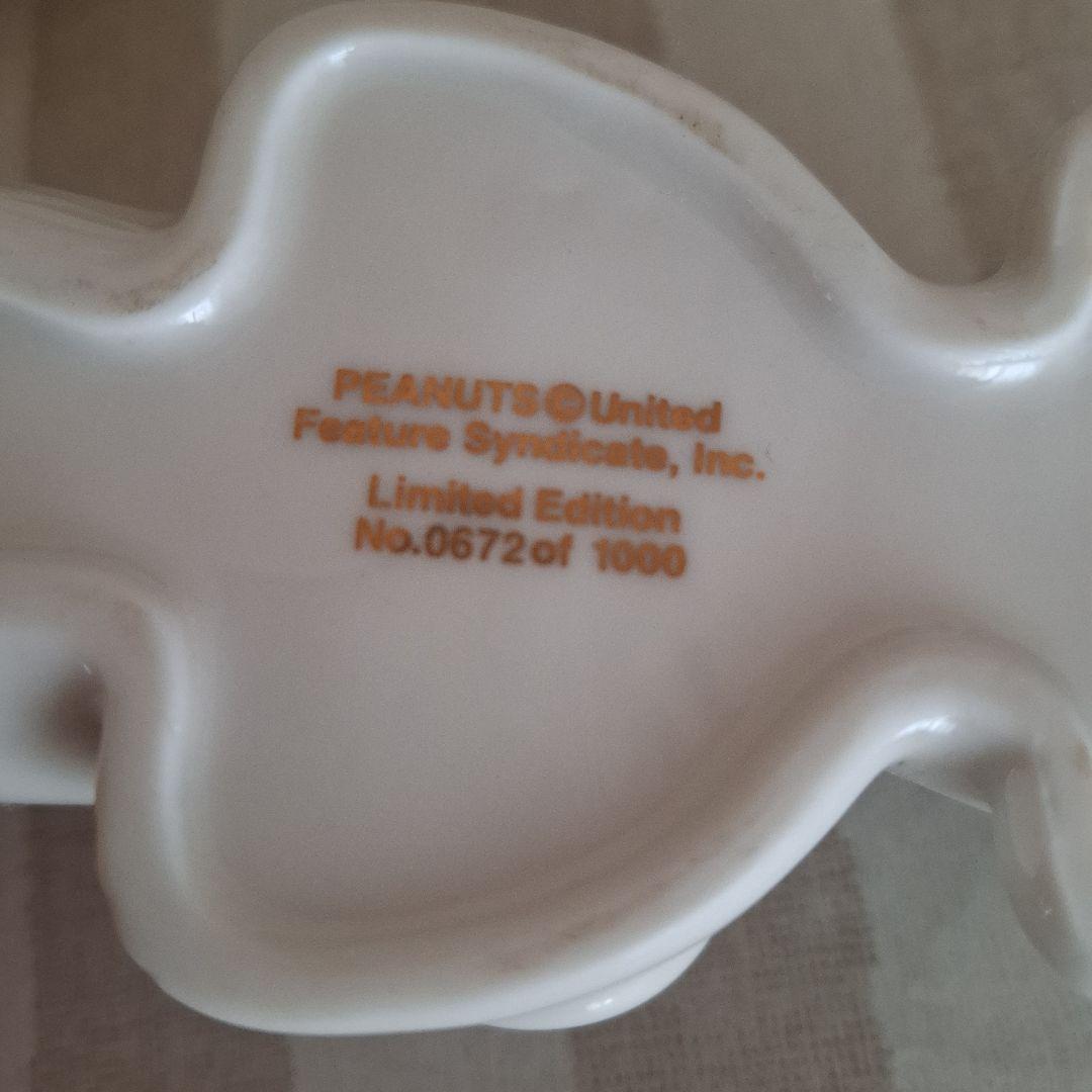 スヌーピー　置物　陶器　インテリア　限定　ファミリア