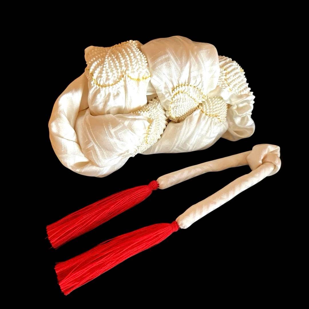 日本髪 髪飾り 七五三(7歳)～成人式 紅白