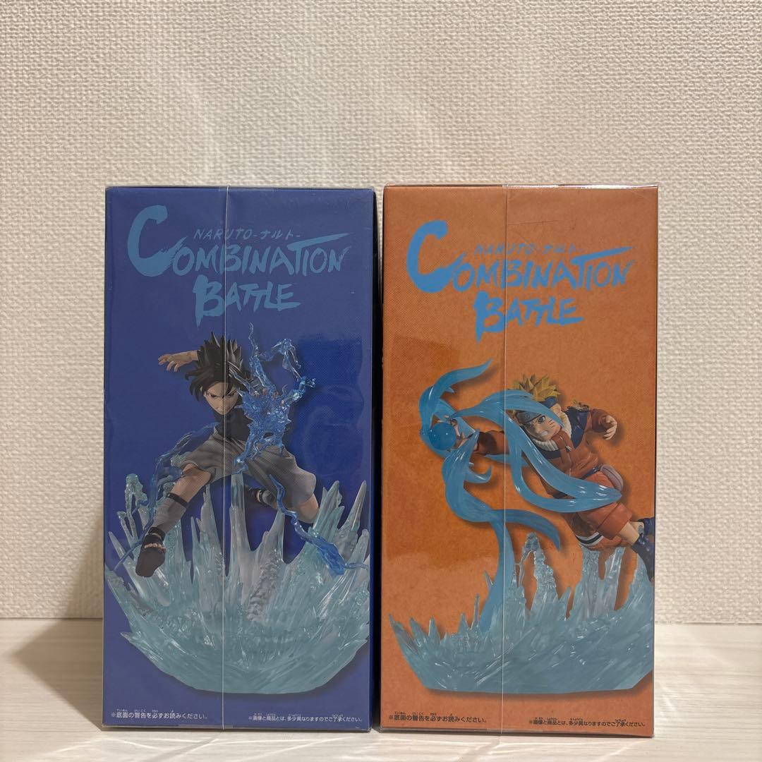 コンビネーションバトル　NARUTO　フィギュア　ナルト　サスケ　セット