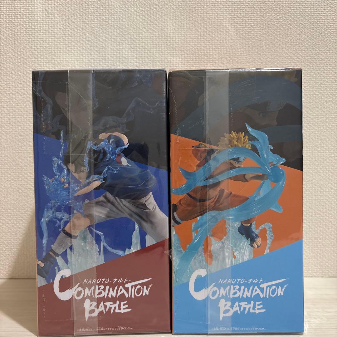 コンビネーションバトル　NARUTO　フィギュア　ナルト　サスケ　セット