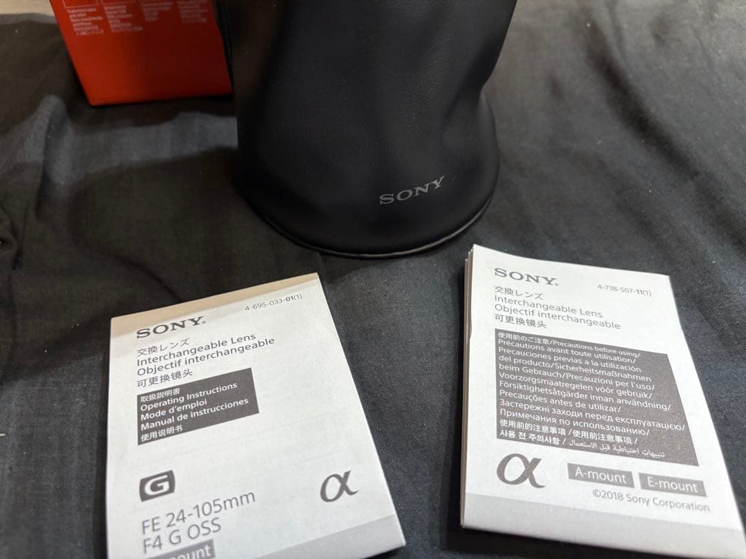 レンズ(ズーム) SONY FE 24-105mm F4 G OSS[SEL24105G]