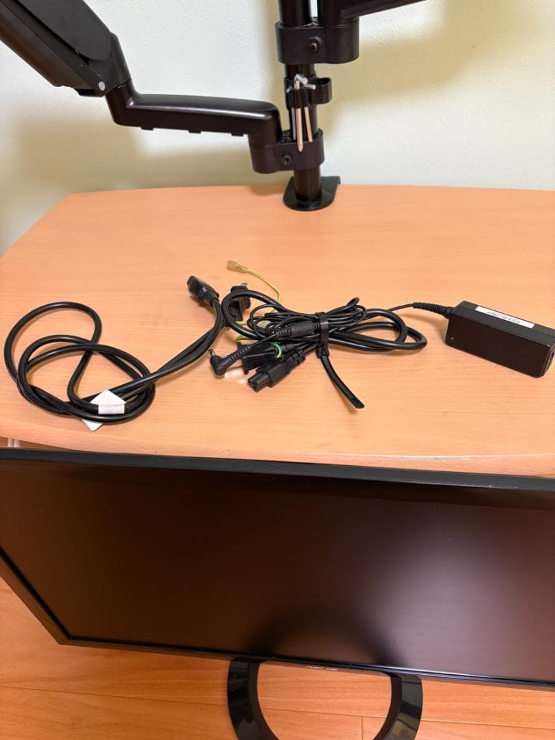 モニター2台 デュアルモニターアーム セット