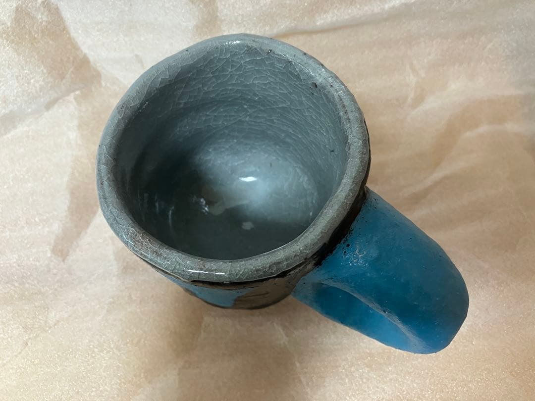 新品未使用　キムホノ氏　マグカップ　耳3