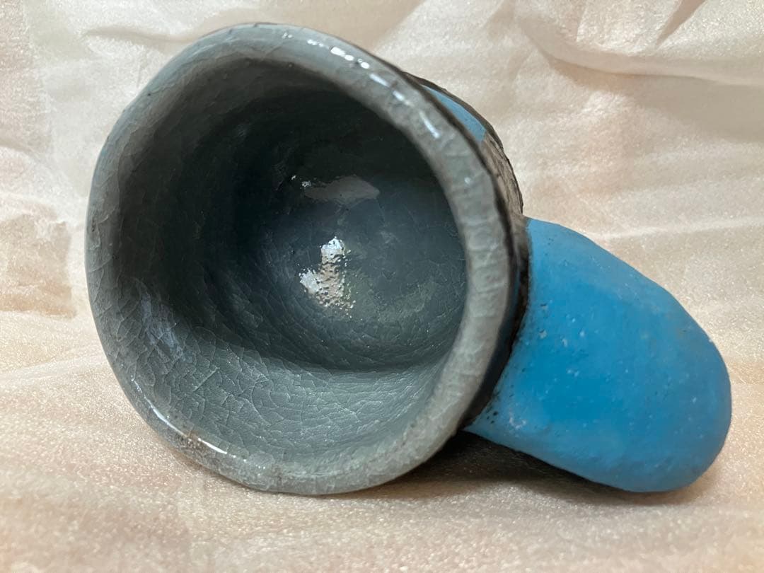 新品未使用　キムホノ氏　マグカップ　耳3