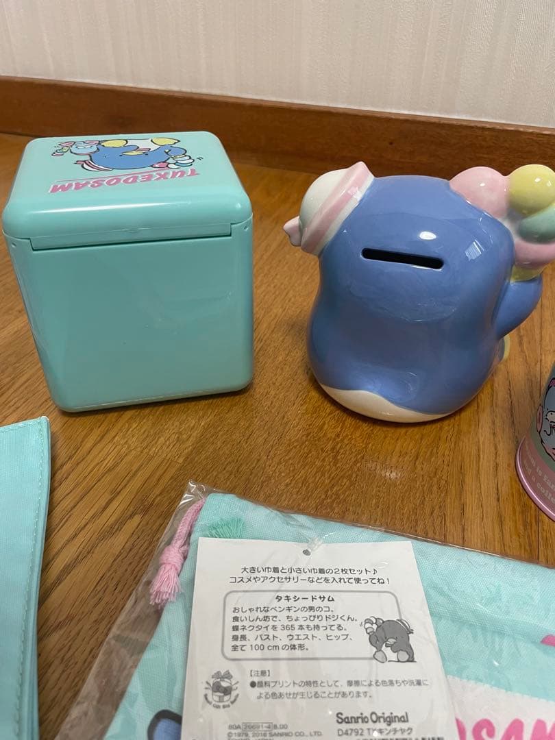 タキシードサム　バンク等グッズ６点セット【新品未開封】