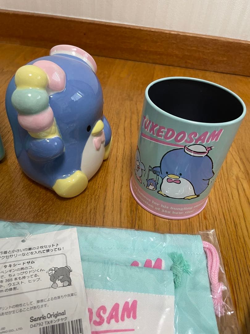 タキシードサム　バンク等グッズ６点セット【新品未開封】