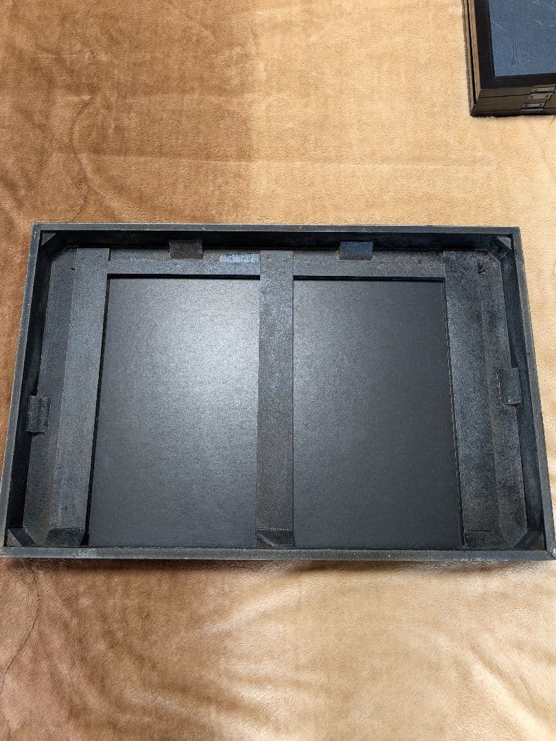 【良品】東玉謹製 五月人形用飾り台 屏風セット(毛氈付属)