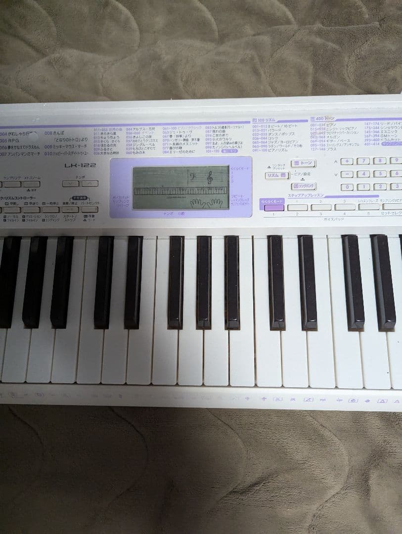 CASIO LK-122 ホワイト 61キー