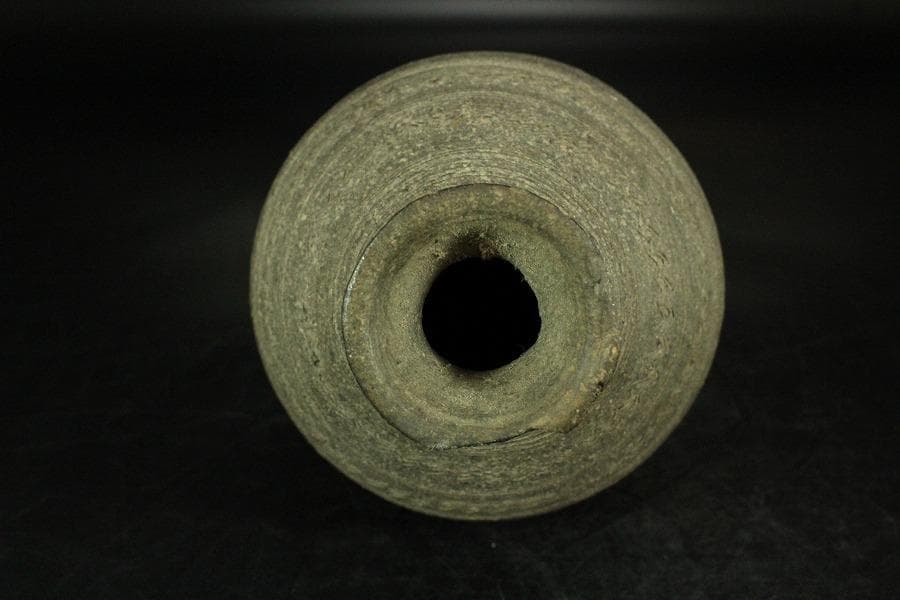 新羅 土器 櫛目 徳利 韓国 李朝(K-YC673)