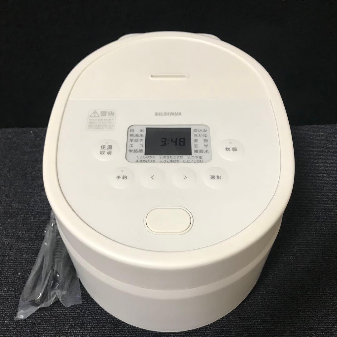 アイリスオーヤマ 炊飯器 5.5合 マイコン式 RC-MSA50-W ホワイト