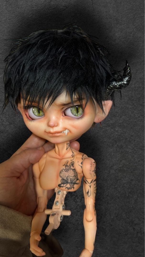 専用/カスタムアイシードール♪男の子-オビツ30＆パテ盛り♪shino.doll