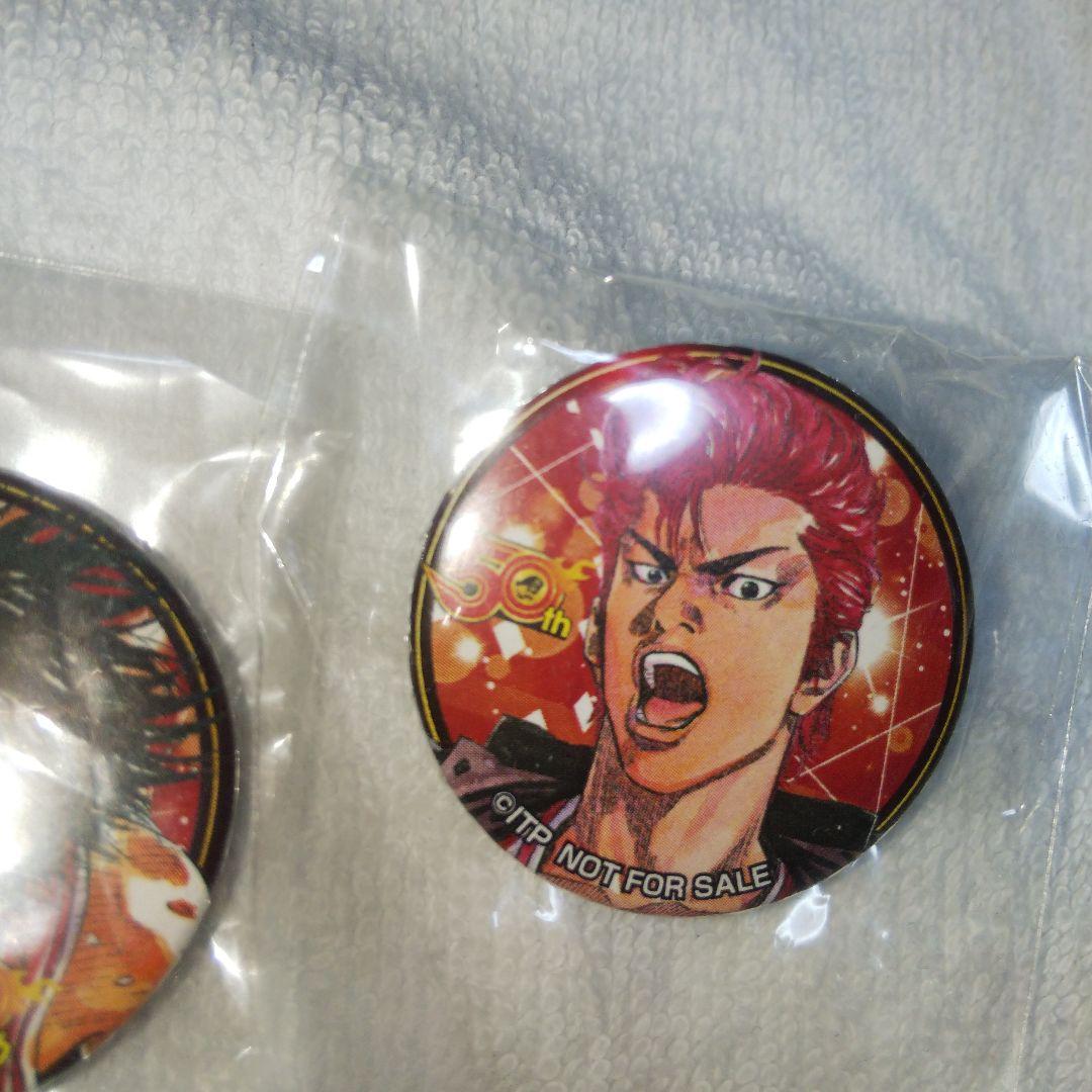 スラムダンク Jヒーロー夏祭り缶バッジ 桜木　流川　５０ｔｈ　５０周年