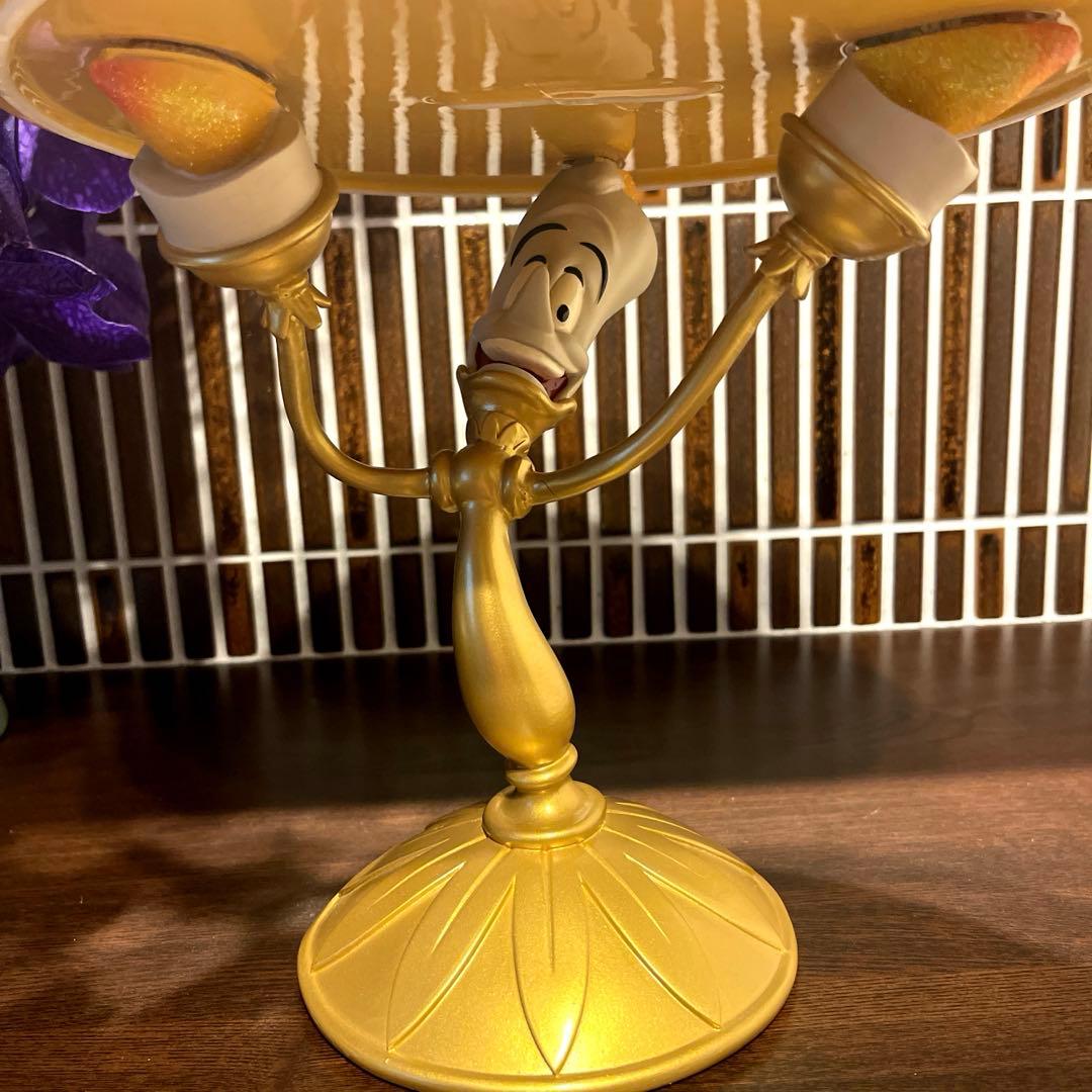 ディズニーストア　美女と野獣　ルミエール　ケーキスタンド