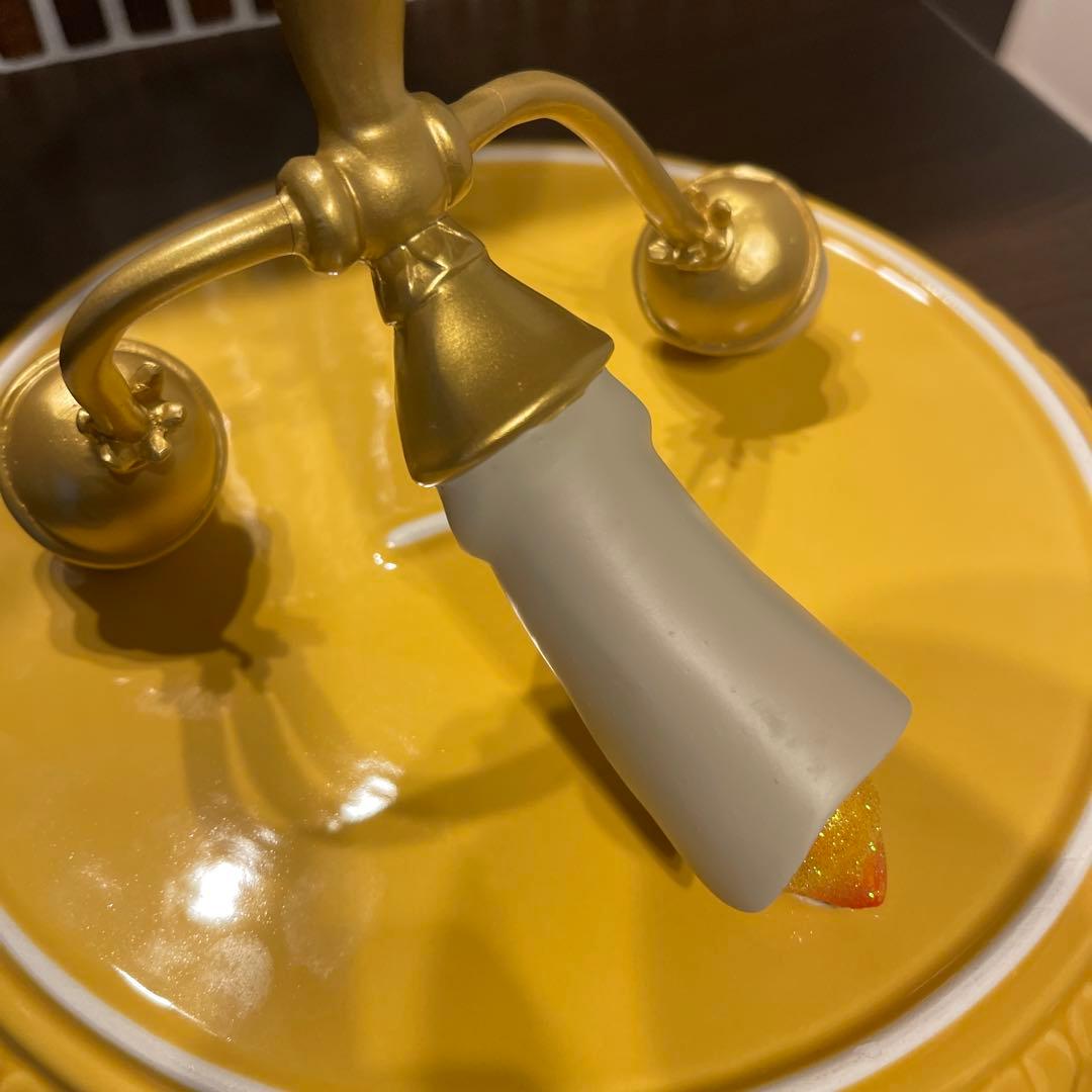 ディズニーストア　美女と野獣　ルミエール　ケーキスタンド