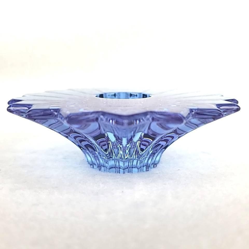 ☆美品☆バカラ　キャンドルホルダー　ミルニュイ　スタンド　パルム　色変わり　1