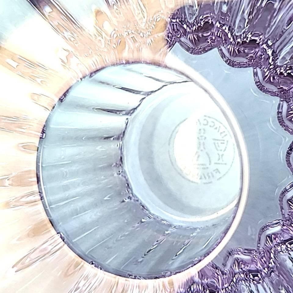 ☆美品☆バカラ　キャンドルホルダー　ミルニュイ　スタンド　パルム　色変わり　1