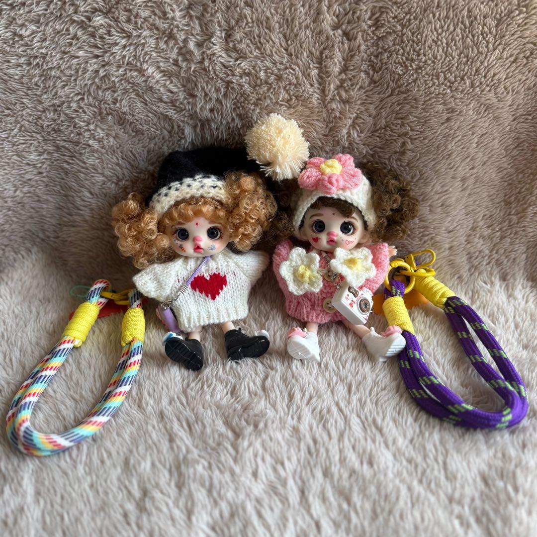 ★新品★リボーンドール bjdドール お茶目な推し活ミニドール♡2セット15cm