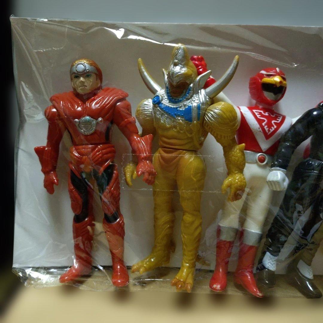 バンダイ 超獣戦隊ライブマン 武装頭脳軍 対決セット ソフビ 6体セット