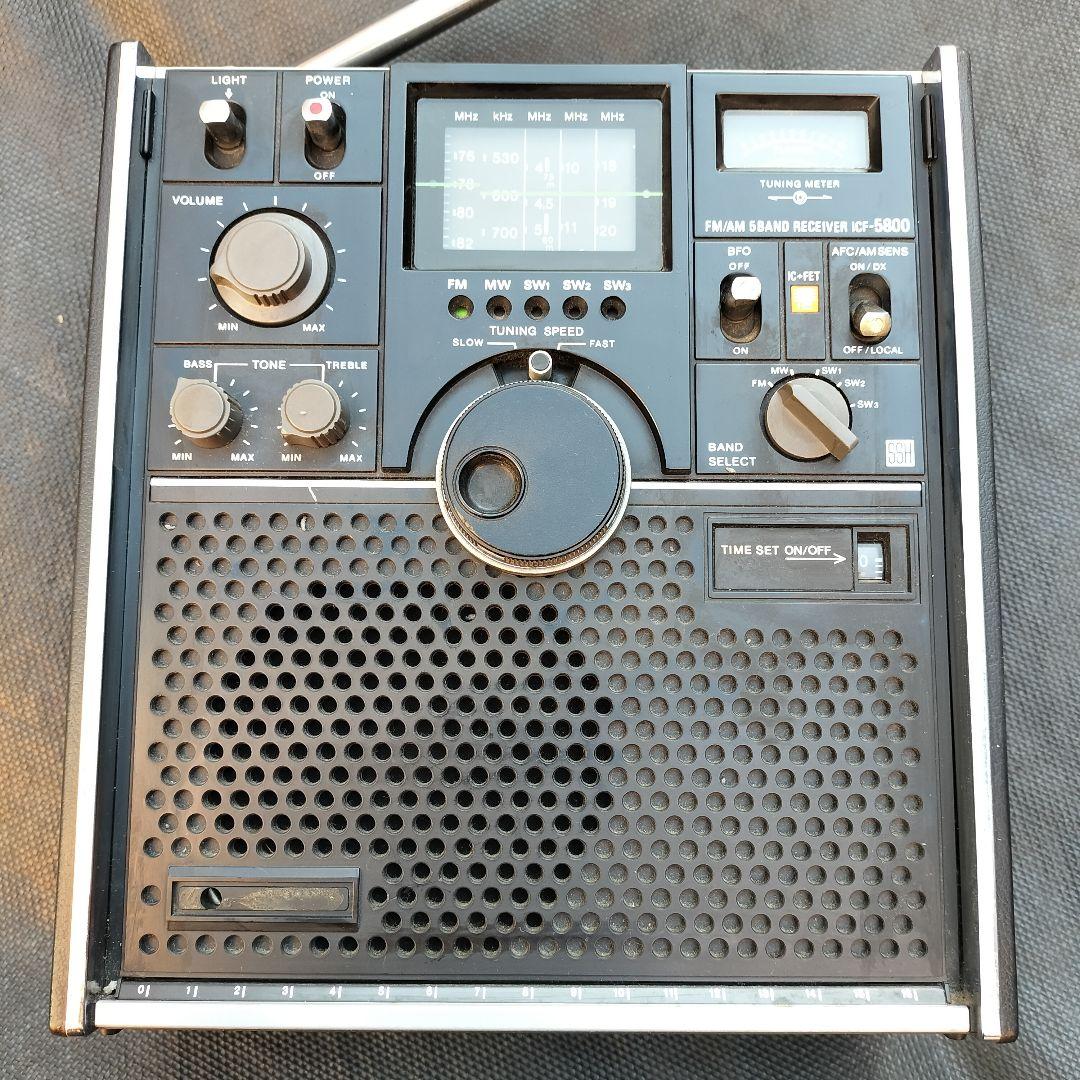 SONY ICF-5800 FM/AM 5BAND スカイセンサー ソニー