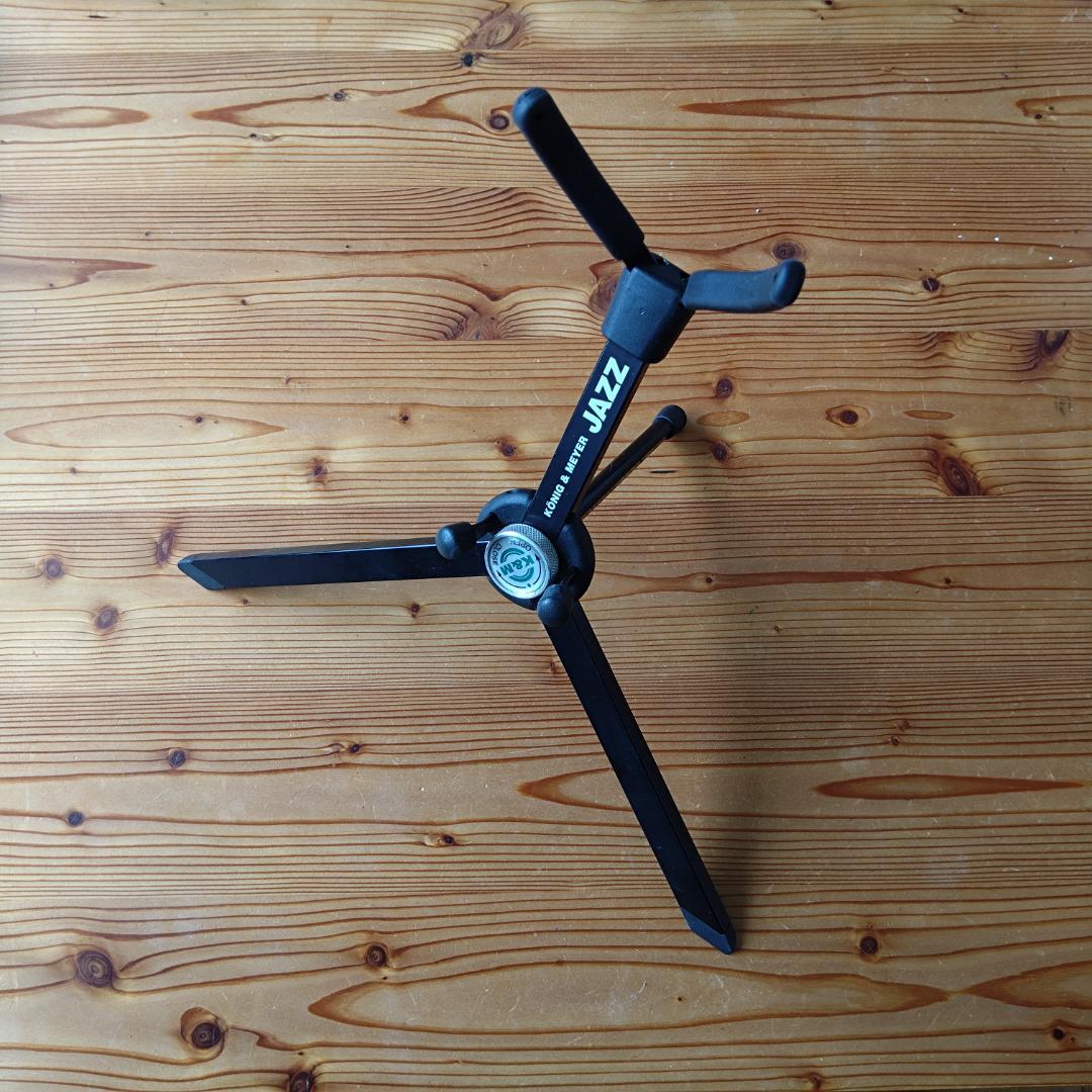 K&M／A.SaxスタンドJAZZ／専用袋付／ 14330 #ST14330