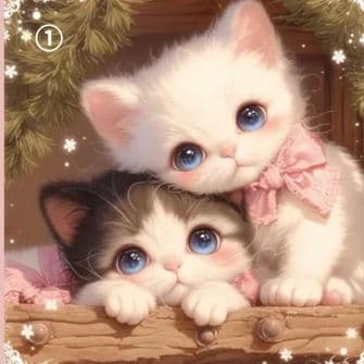 ハンドメイド　オーダー受付ページ　♡ねこちゃん　パネル♡　⑦