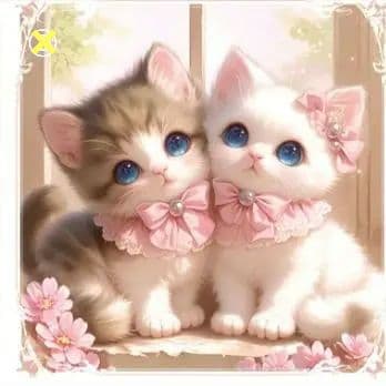 ハンドメイド　オーダー受付ページ　♡ねこちゃん　パネル♡　⑦