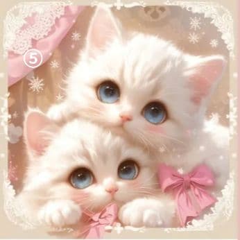 ハンドメイド　オーダー受付ページ　♡ねこちゃん　パネル♡　⑦