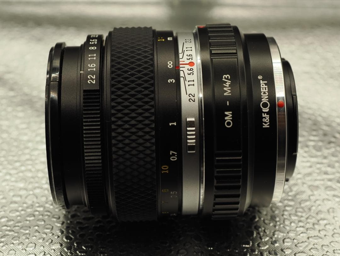 アダプター付きOLYMPUS ZUIKO AUTO-MACRO 50mm