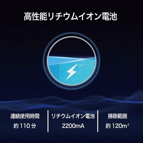 新品！2in1ロボット掃除機　Dタイプ　薄型　水拭き【リモコン付き】