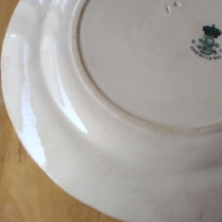 フランスアンティーク　ショワジールロワ　ディナー皿