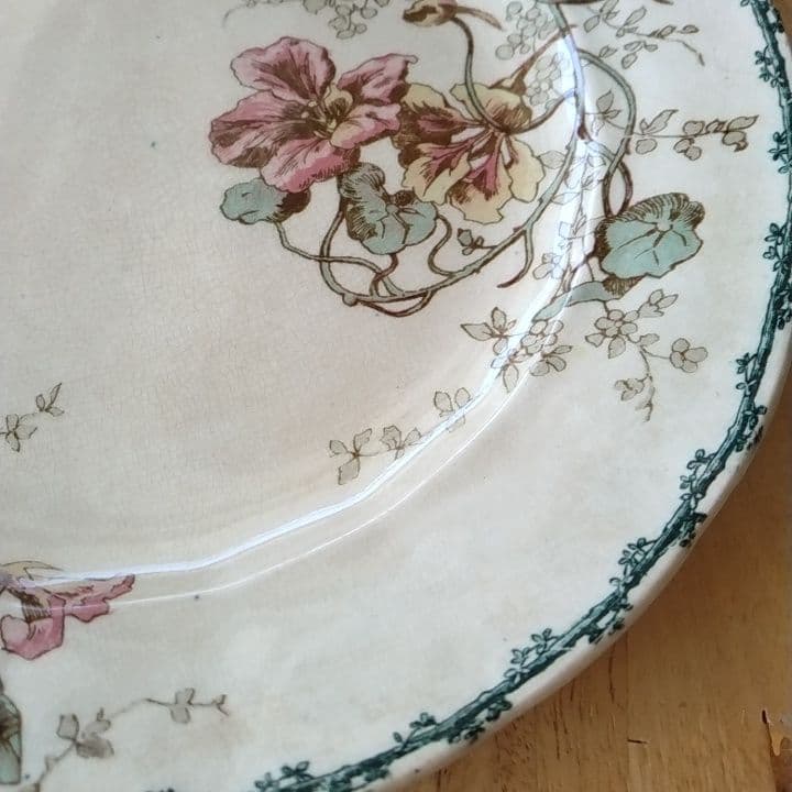 フランスアンティーク　ショワジールロワ　ディナー皿