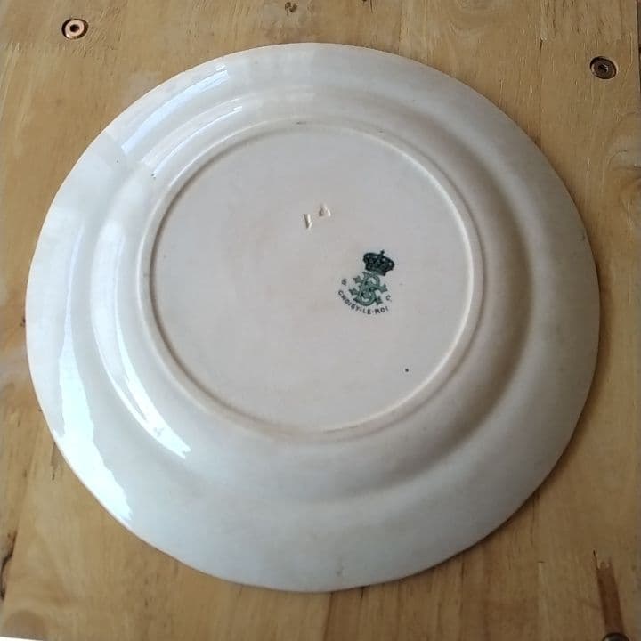 フランスアンティーク　ショワジールロワ　ディナー皿