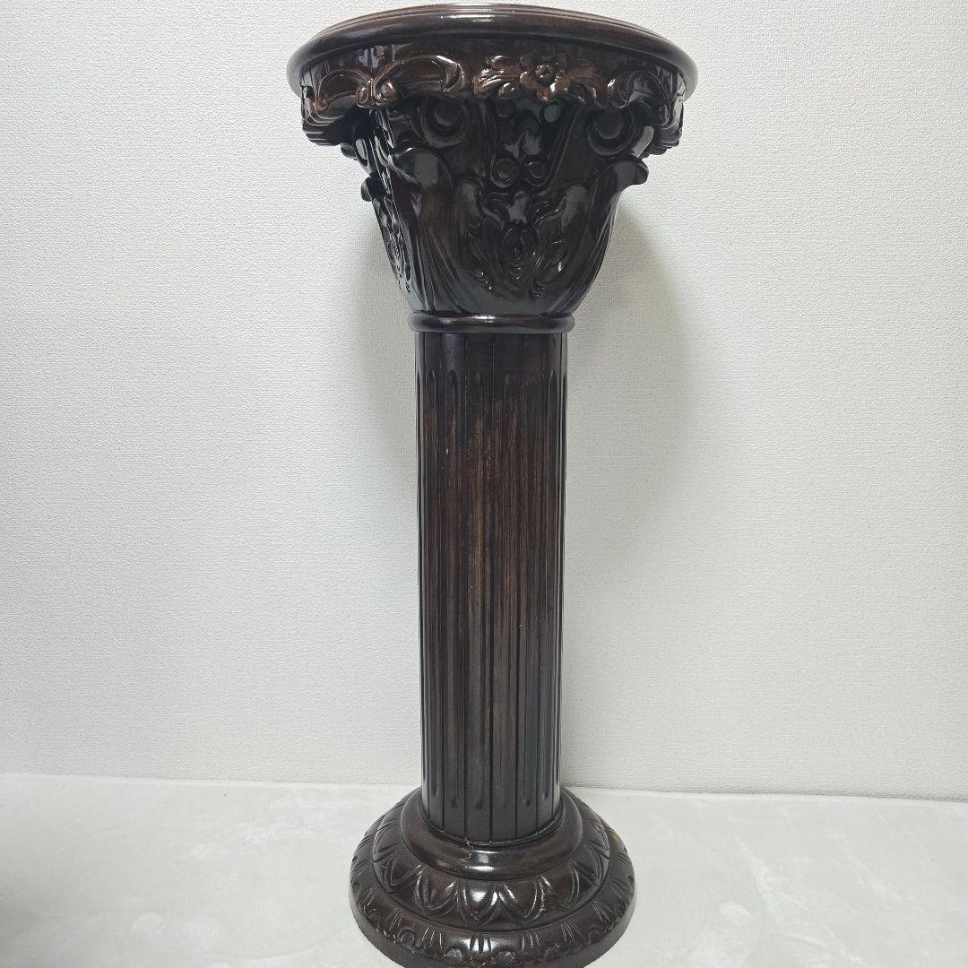 大理石 ギリシャ建築 輸入 インペリアルペデスタル コラム プラント スタンド