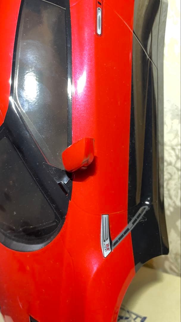 タミヤ 1/10 ボディ ラジコン GT-R R35 マフラー　特注