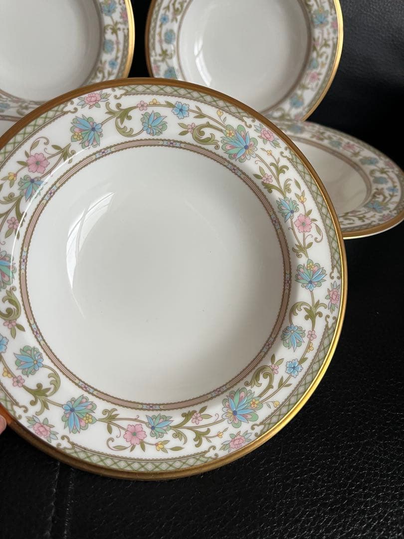 ノリタケ 吉野 スープ皿16cm 5枚 未使用品